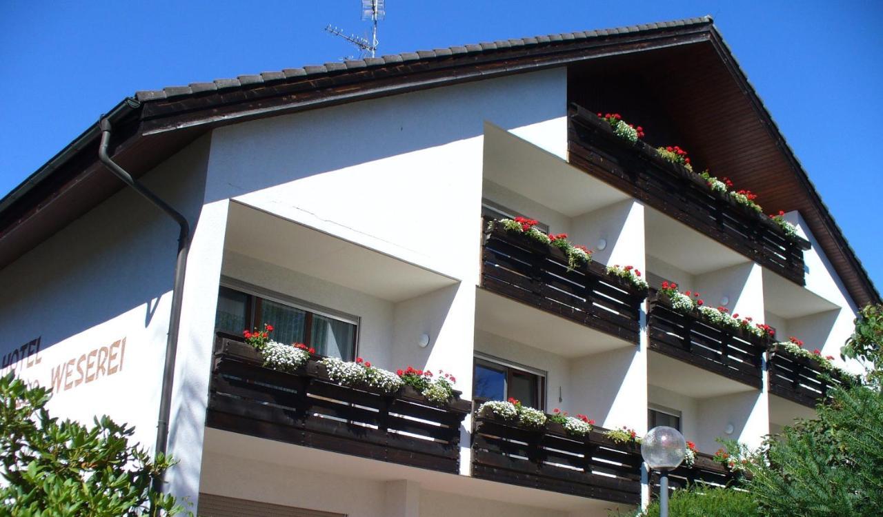 Hotel Garni Zur Weserei Kandern Exteriér fotografie
